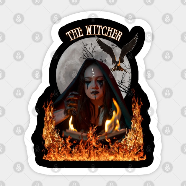 the witch Sticker by witcher store